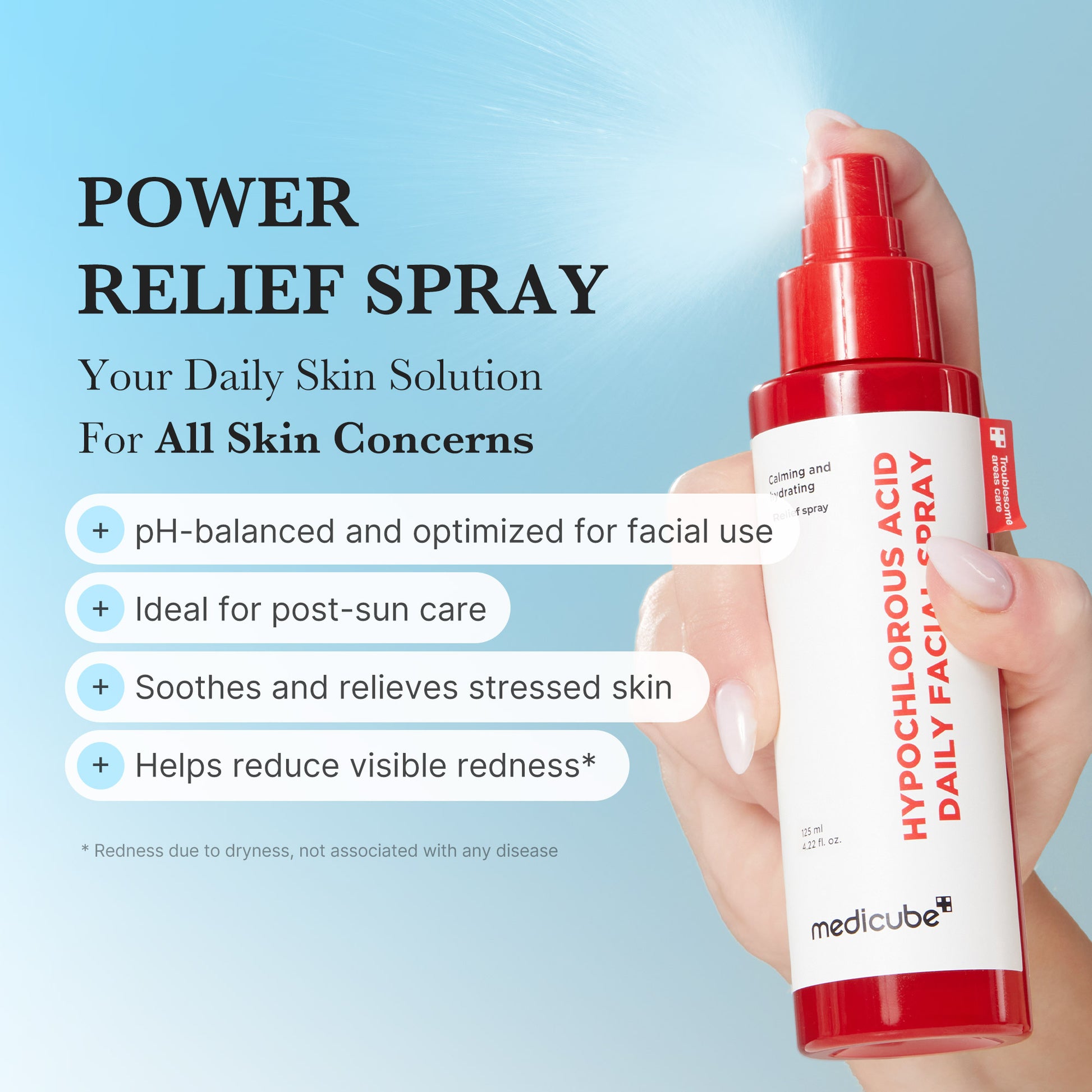 Hypochlorous Acid Power Soothing Spray - Image 2