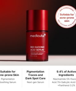 Red Succinic Acid Serum