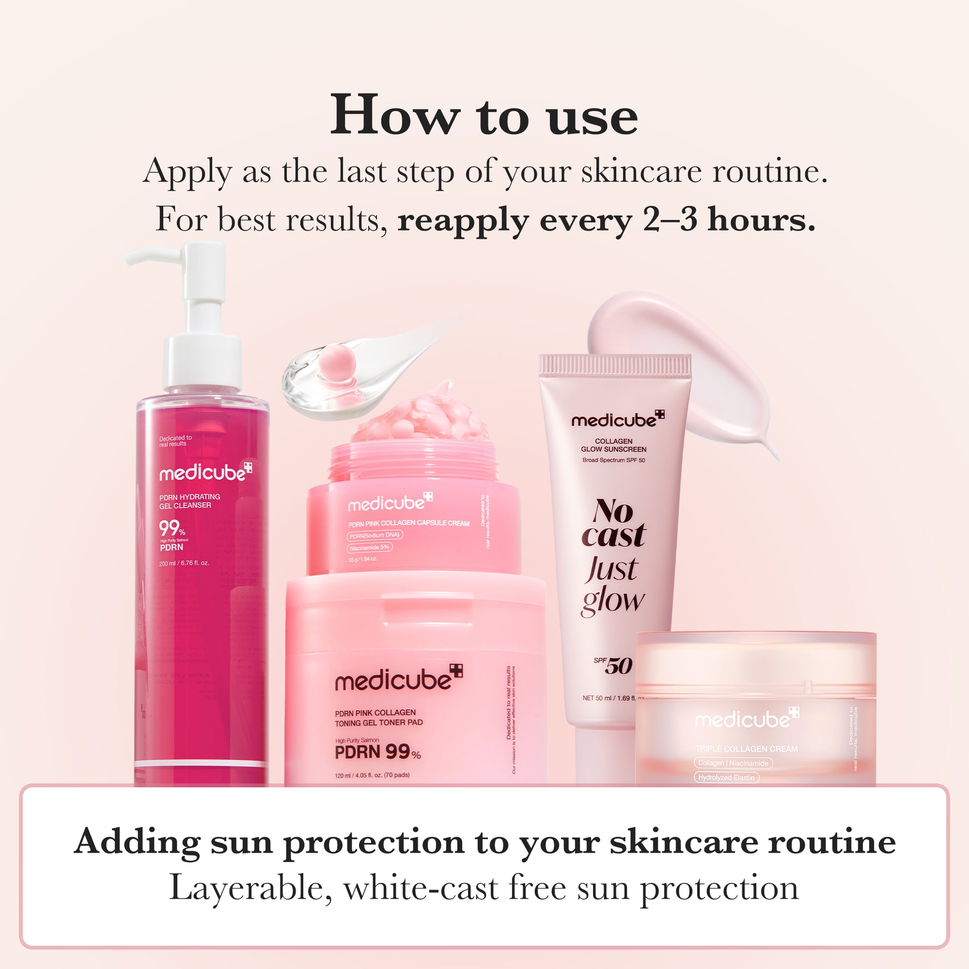 No Cast Just Glow Collagen Sunscreen - Image 7