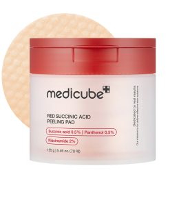 Red Succinic Acid Panthenol Pads