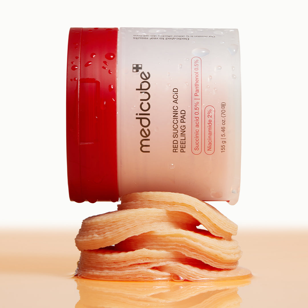 Red Succinic Acid Panthenol Pads - Image 7