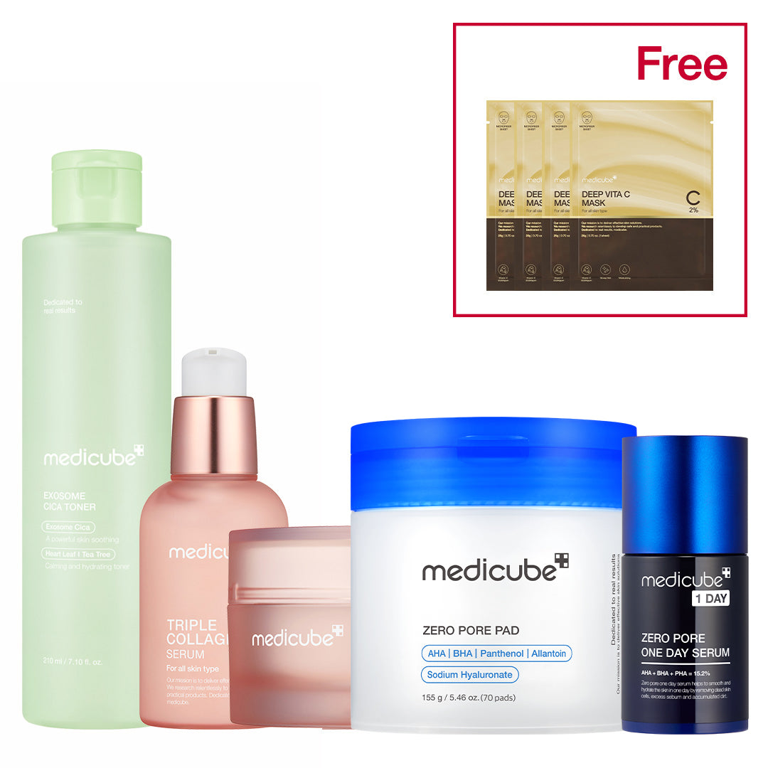 Collagen Booster Set (+Zero Pore Pad - Serum)